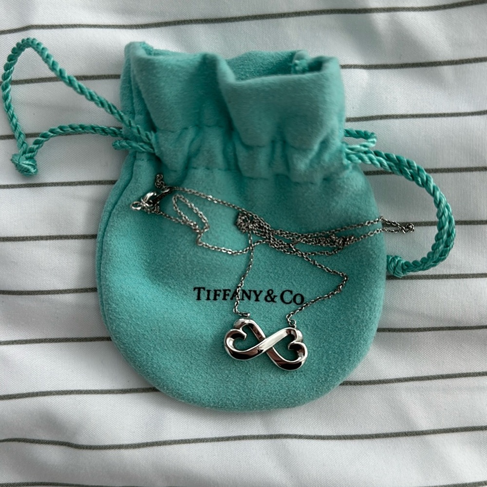 Tiffany & Co Paloma Picasso Infinity Heart Necklace